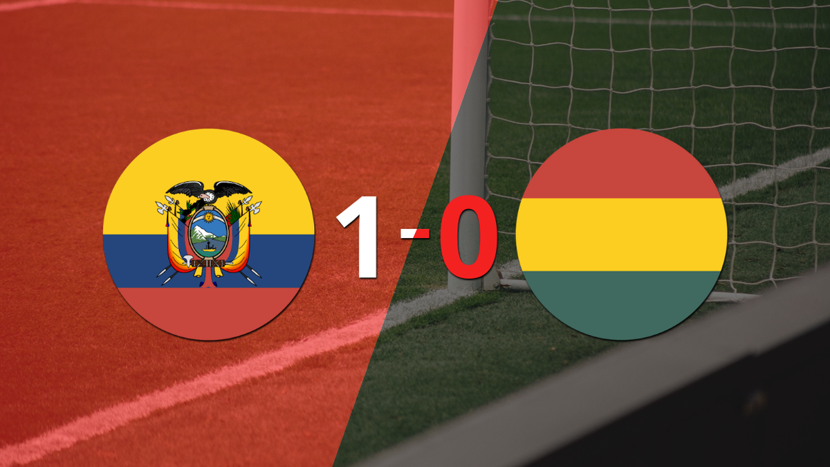 Ecuador aprovechó su localía y venció a Bolivia