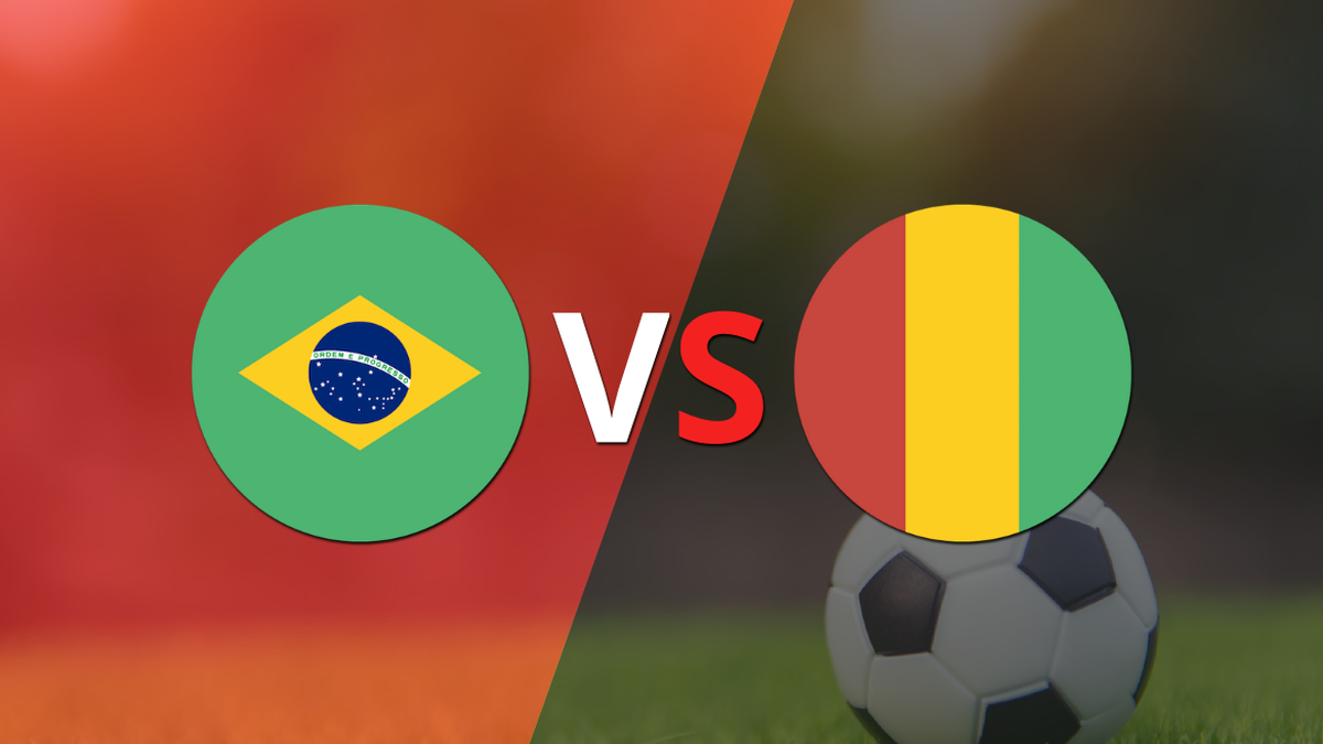 Goleada de Brasil 4 a 1 sobre Guinea