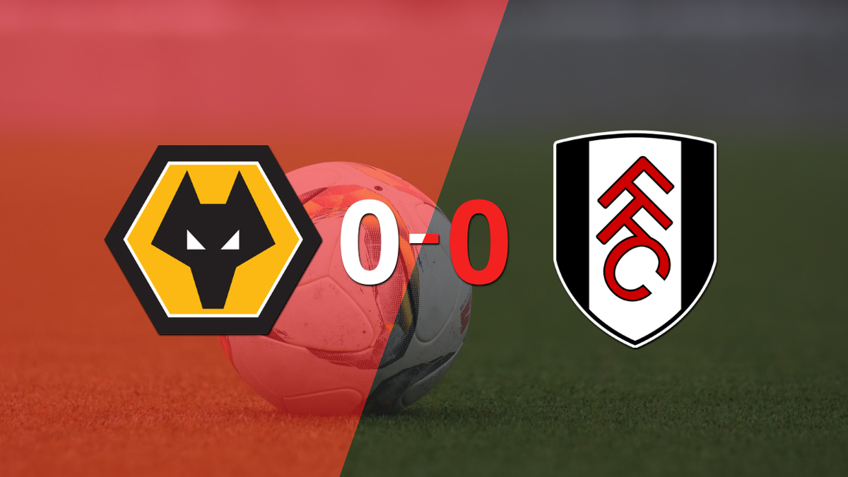 Wolverhampton y Fulham igualaron sin goles en el marcador