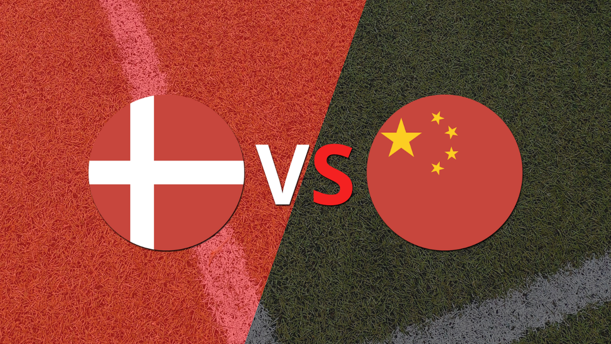 Dinamarca le ganó 1-0 como local a China