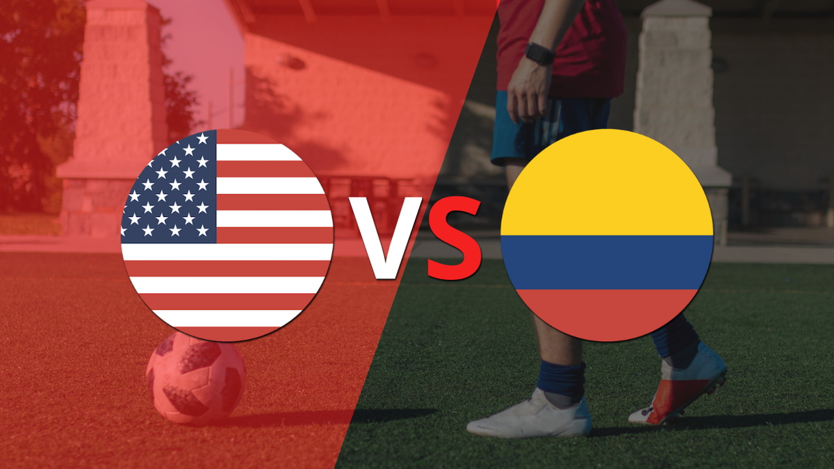 Estados Unidos y Colombia terminaron sin goles