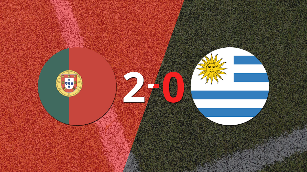 Mundial 2022: Uruguay no pudo con Portugal y perdió 2 a 0
