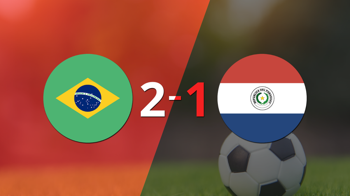 Paraguay cayó 2-1 en su visita a Brasil