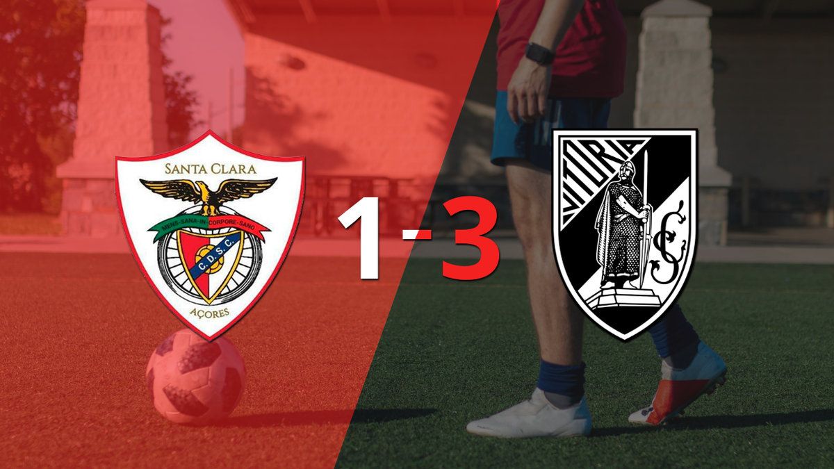 Alisson Safira marca un doblete en la victoria 3-1 de Vitória Guimarães ante Santa Clara