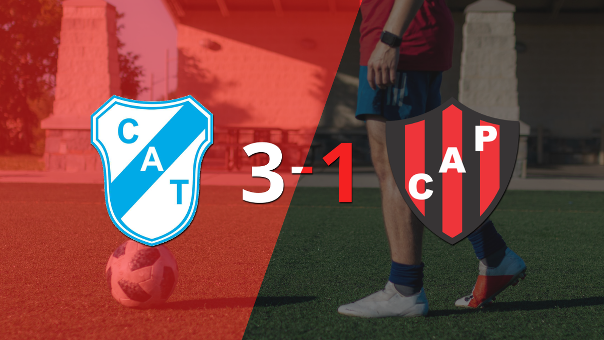 Facundo Krüger marca un doblete en la victoria 3-1 de Temperley ante Patronato