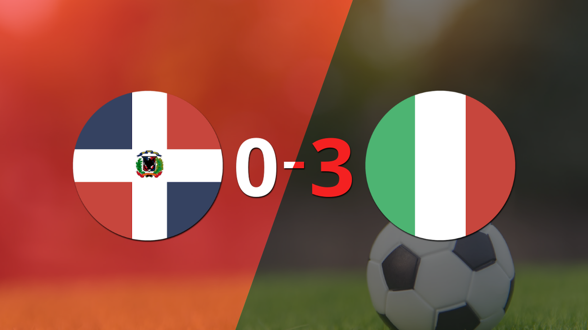 Cesare Casadei impulsó la victoria de Italia frente a Republica Dominicana con dos goles