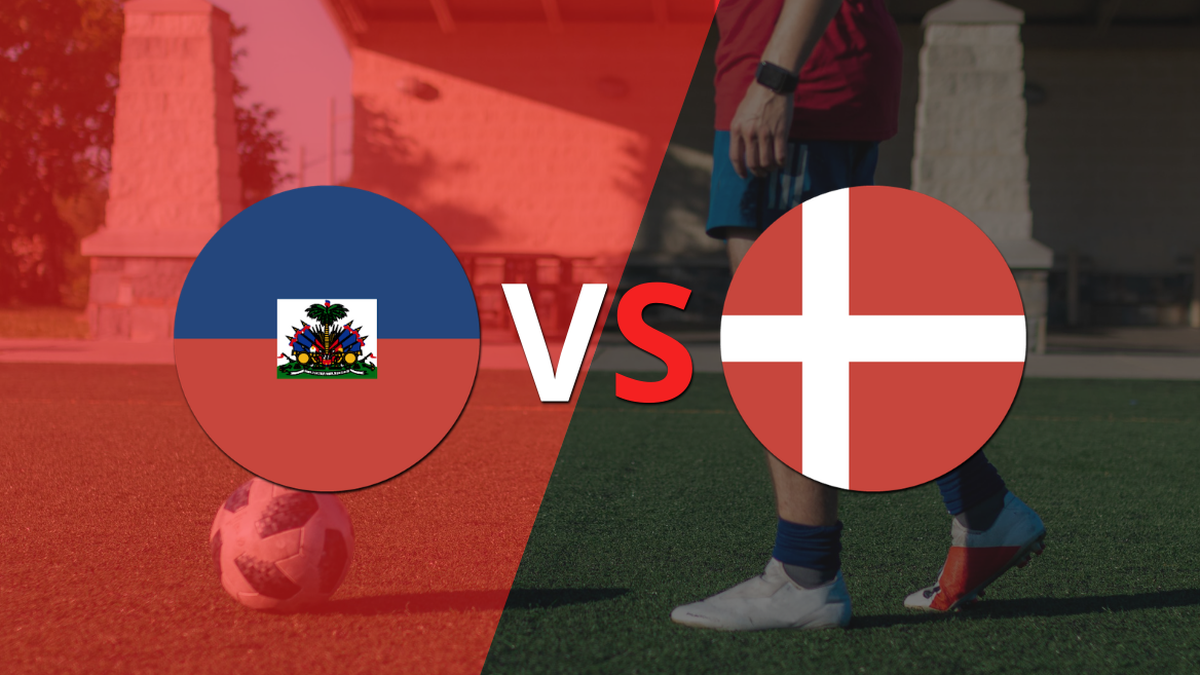 En casa, Haití perdió 2-0 frente a Dinamarca