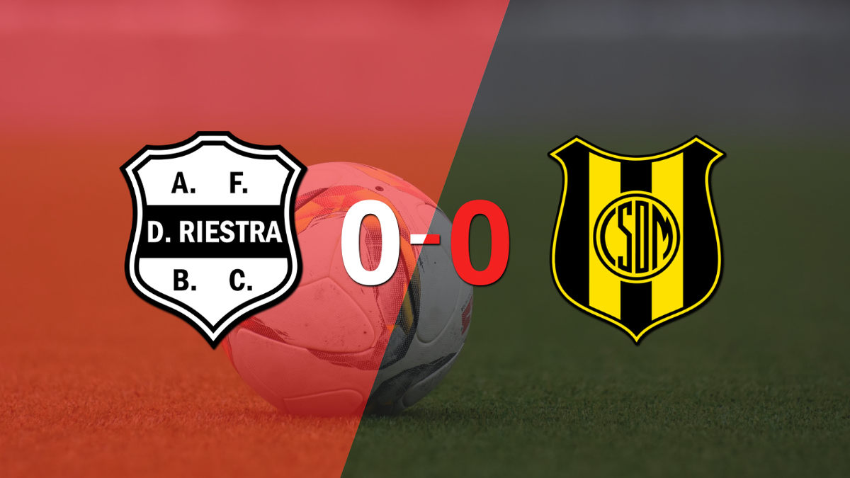 Riestra y Dep. Madryn igualaron sin goles en el marcador