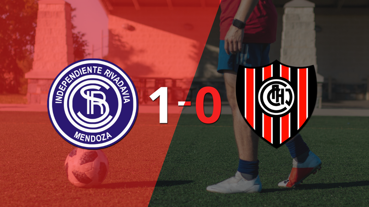 A Independiente Mdz. le alcanzó con un gol para derrotar a Chacarita en el estadio Bautista Gargantini