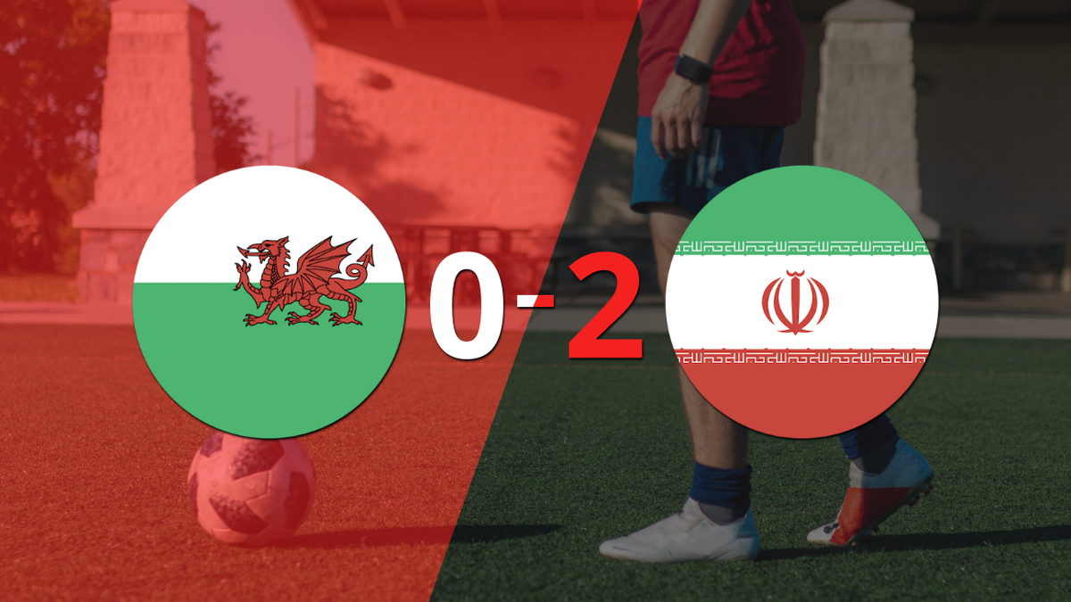 Qatar 2022: Gales no pudo con Irán y cayó por 2 a 0