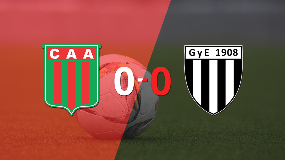 Agropecuario Argentino y Gimnasia (Mendoza) igualaron sin goles en el marcador