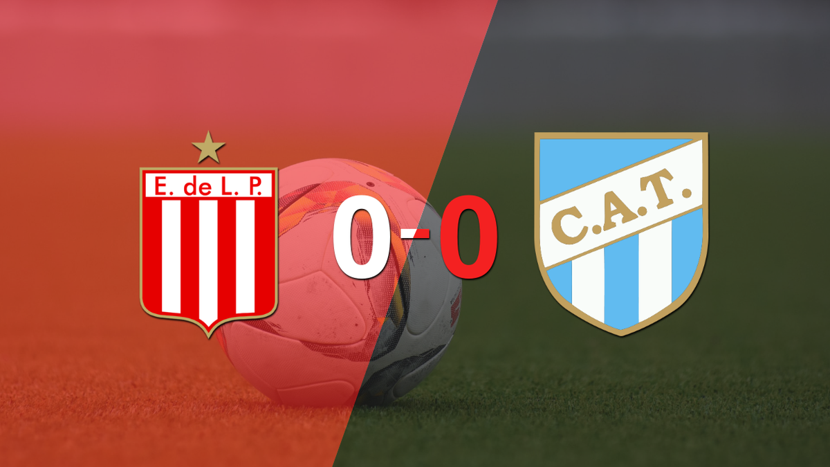 Estudiantes y Atlético Tucumán igualaron sin goles en el marcador