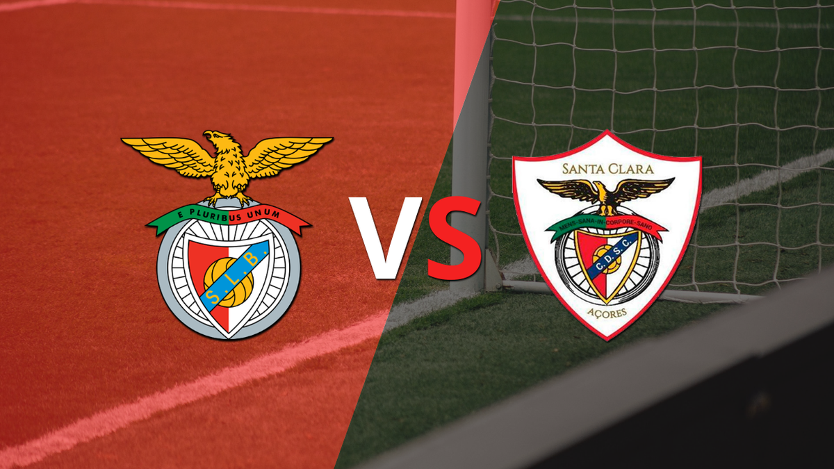Benfica sentenció con goleada 3-0 a Santa Clara