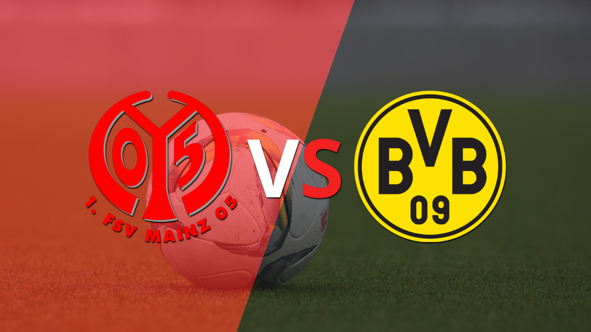 Borussia Dortmund gana de visitante 2-1 a Mainz