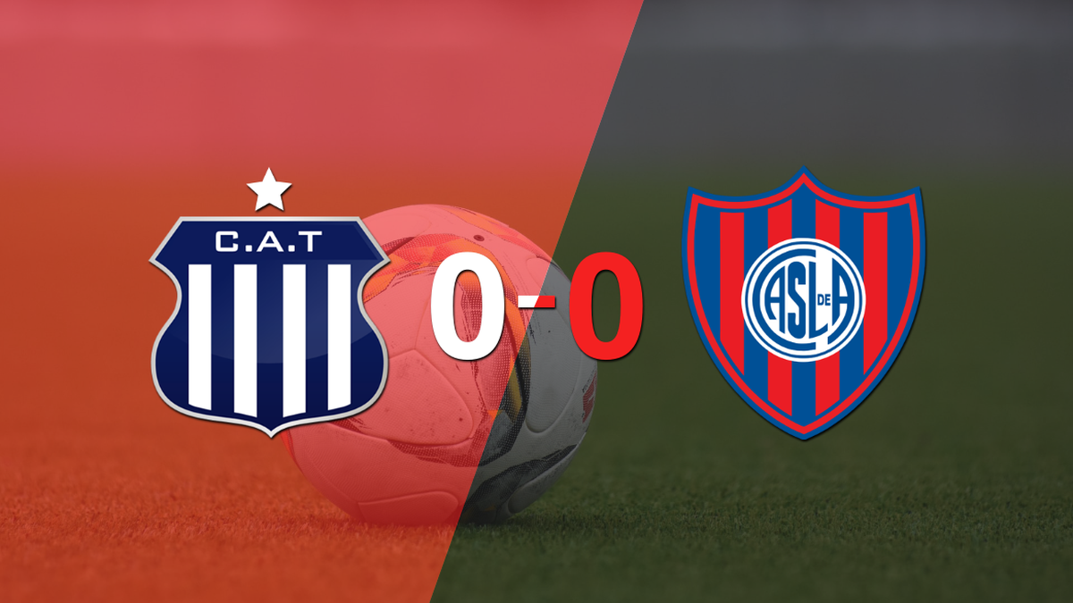 Talleres y San Lorenzo igualaron sin goles en el marcador
