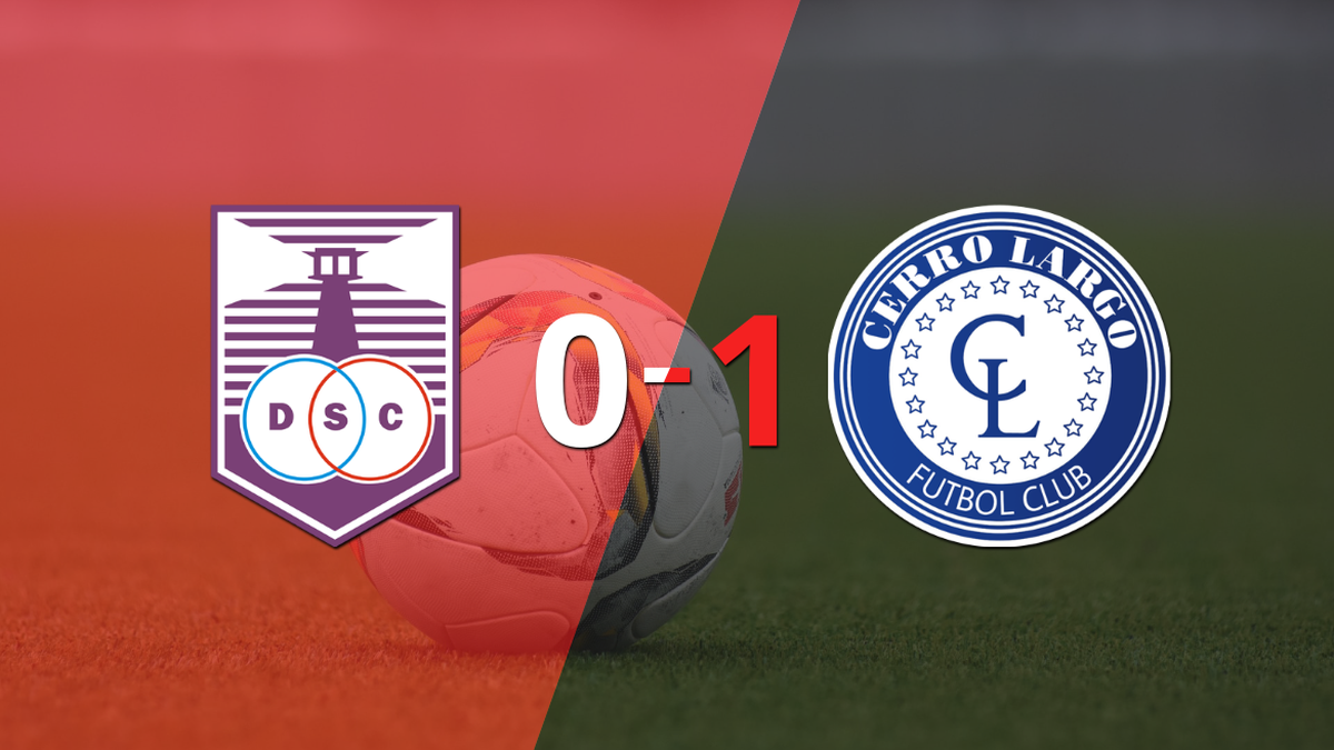 Por la mínima diferencia, Cerro Largo se quedó con la victoria ante Defensor Sporting en el estadio Luis Franzini