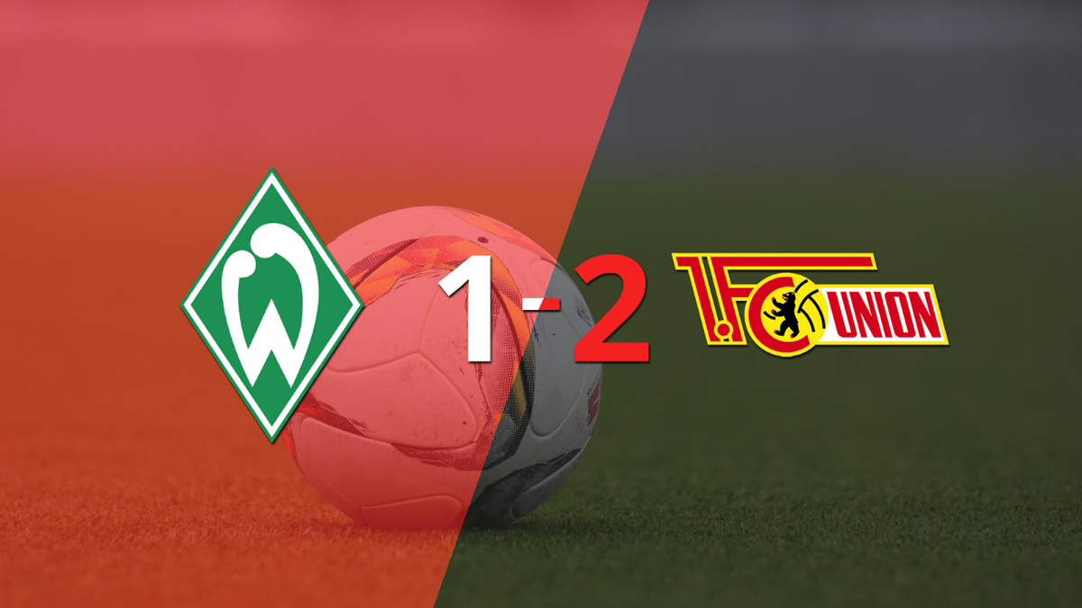Victoria apretada de Unión Berlín por 2-1 sobre Werder Bremen