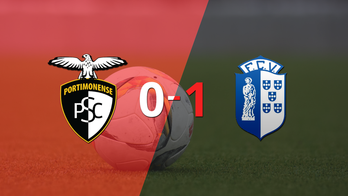 Por la mínima diferencia, Vizela se quedó con la victoria ante Portimonense en el estadio Estadio Municipal de Portimão