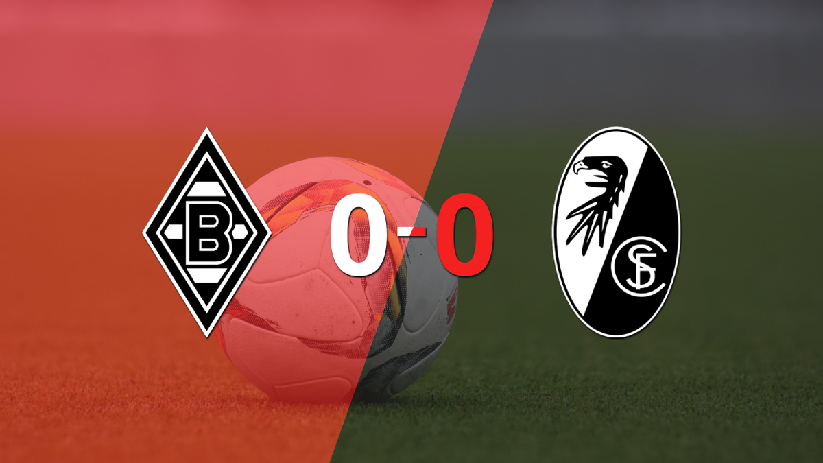 B. Mönchengladbach y Friburgo igualaron sin goles en el marcador