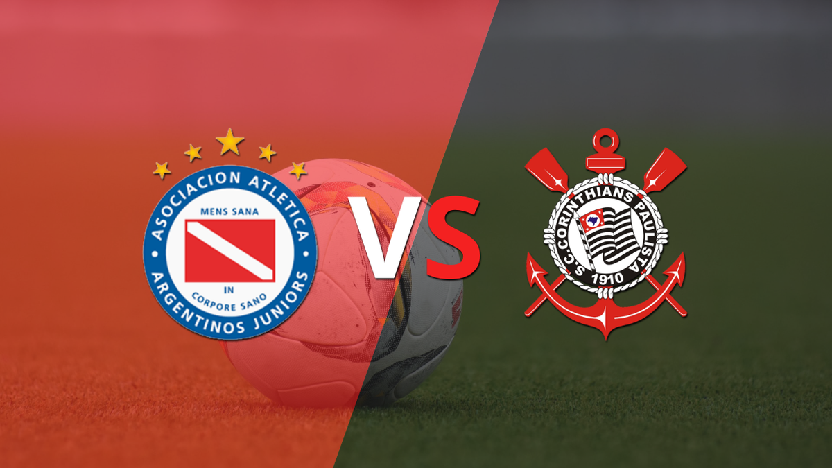 Cero a cero terminó el partido entre Argentinos Juniors y Corinthians