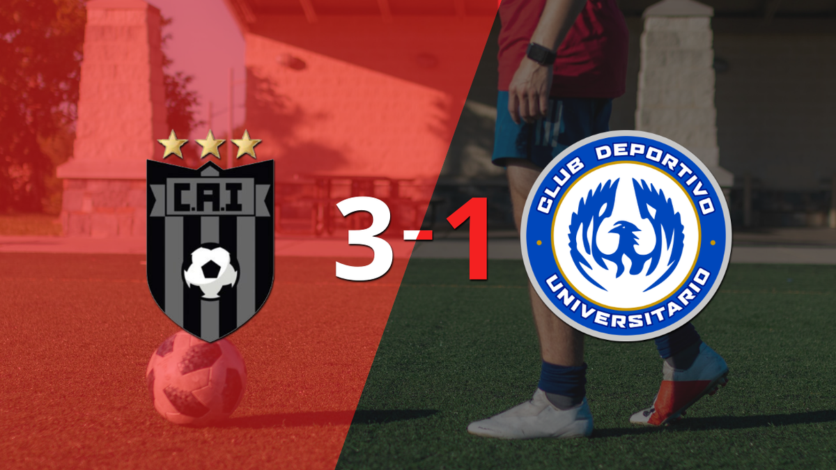 Ya juegan en el estadio Estadio Agustín Muquita Sánchez, CAI vs