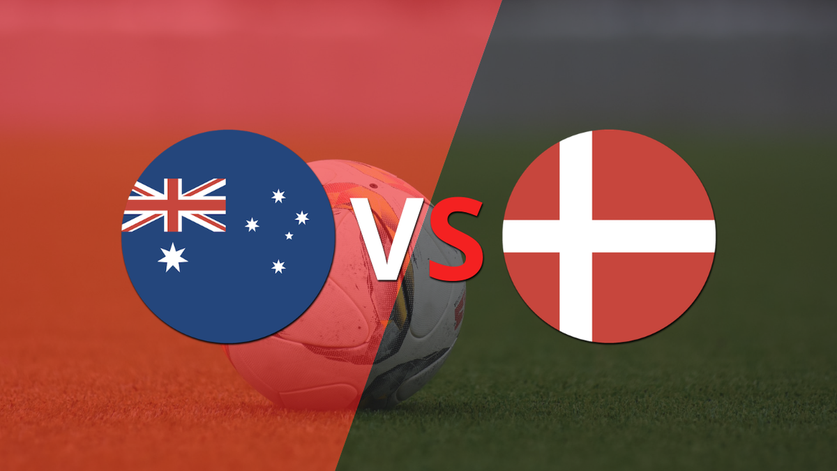 Mundial 2022: Dinamarca fue vencido 1 a 0 por Australia
