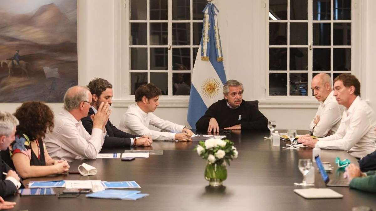 Reunión en Olivos de Kicillof y Larreta