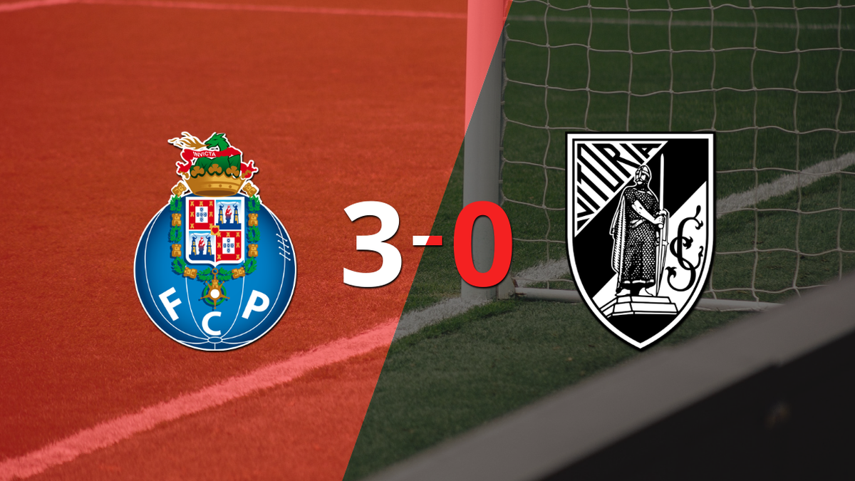 Tranquila victoria de Porto por 3 a 0 frente a Vitória Guimarães