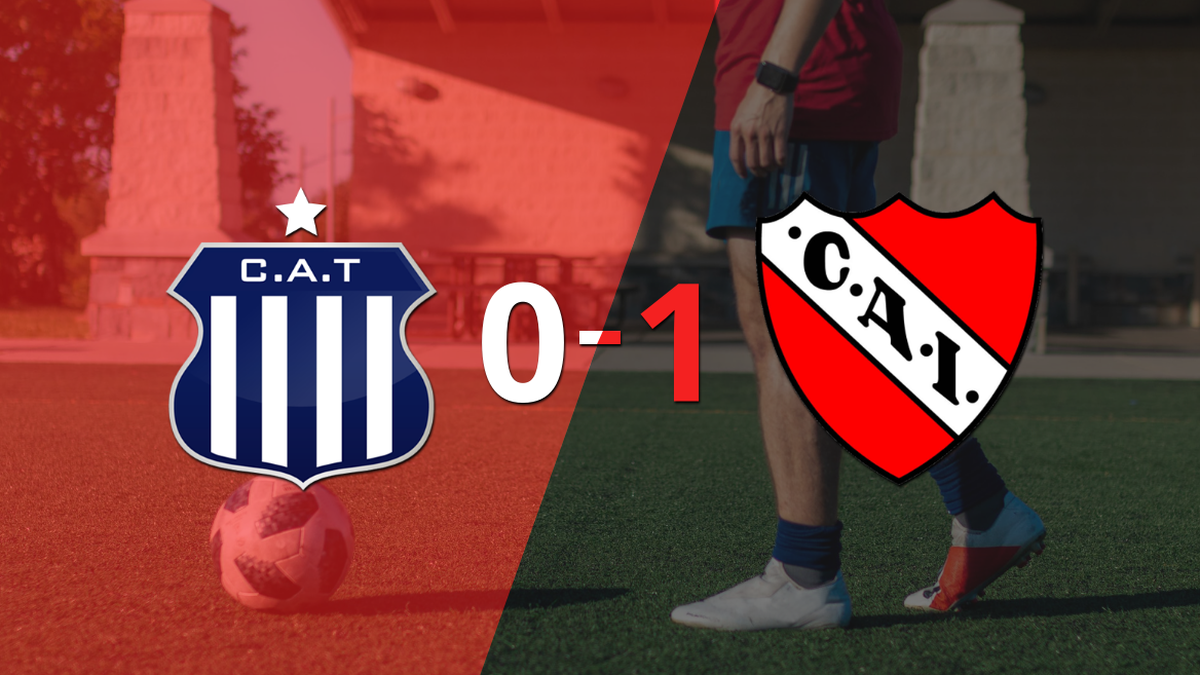 A Independiente no le sobró nada, pero venció a Talleres en su casa por 1 a 0