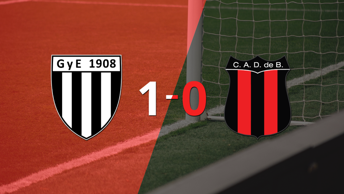 Con un solo tanto, Gimnasia (Mendoza) derrotó a Def. de Belgrano en el estadio Víctor Antonio Legrotaglie