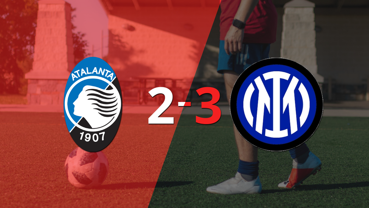 Edin Dzeko marca un doblete en la victoria 3-2 de Inter ante Atalanta