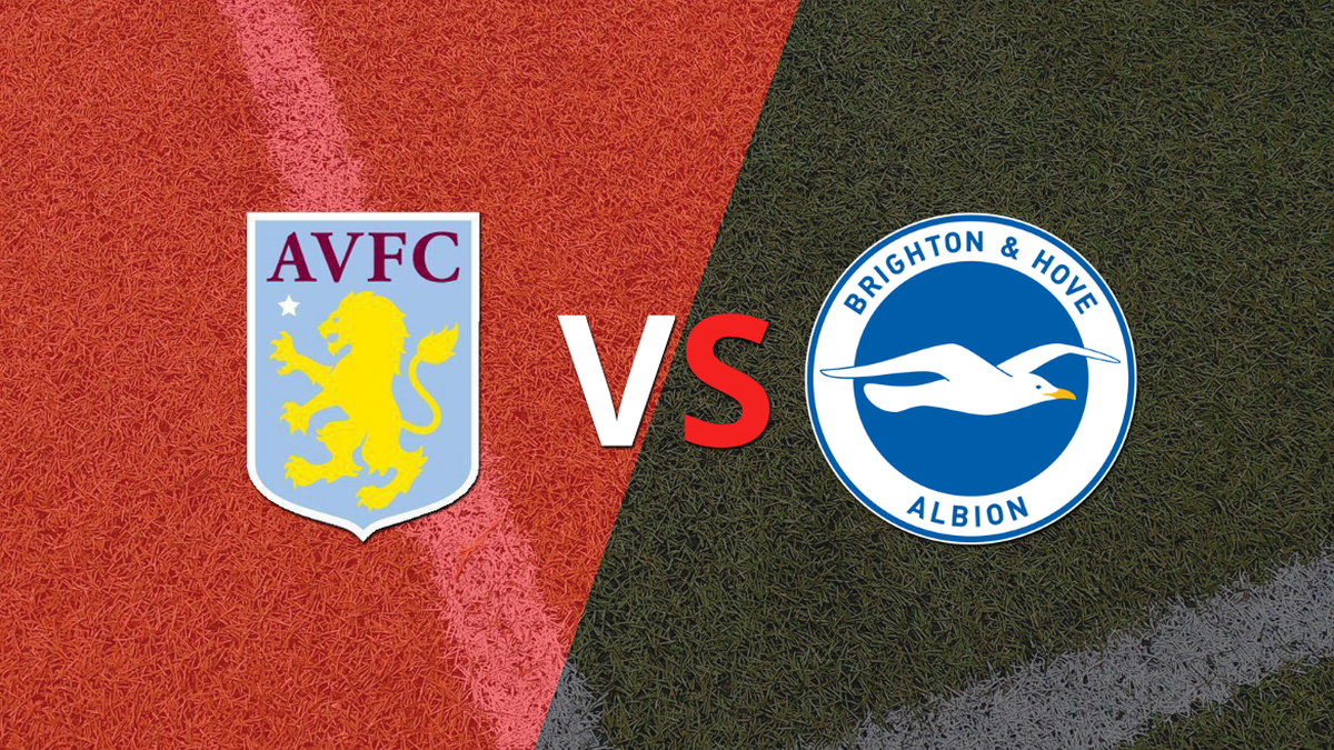 Aston Villa derrotó 2-1 en casa a Brighton and Hove
