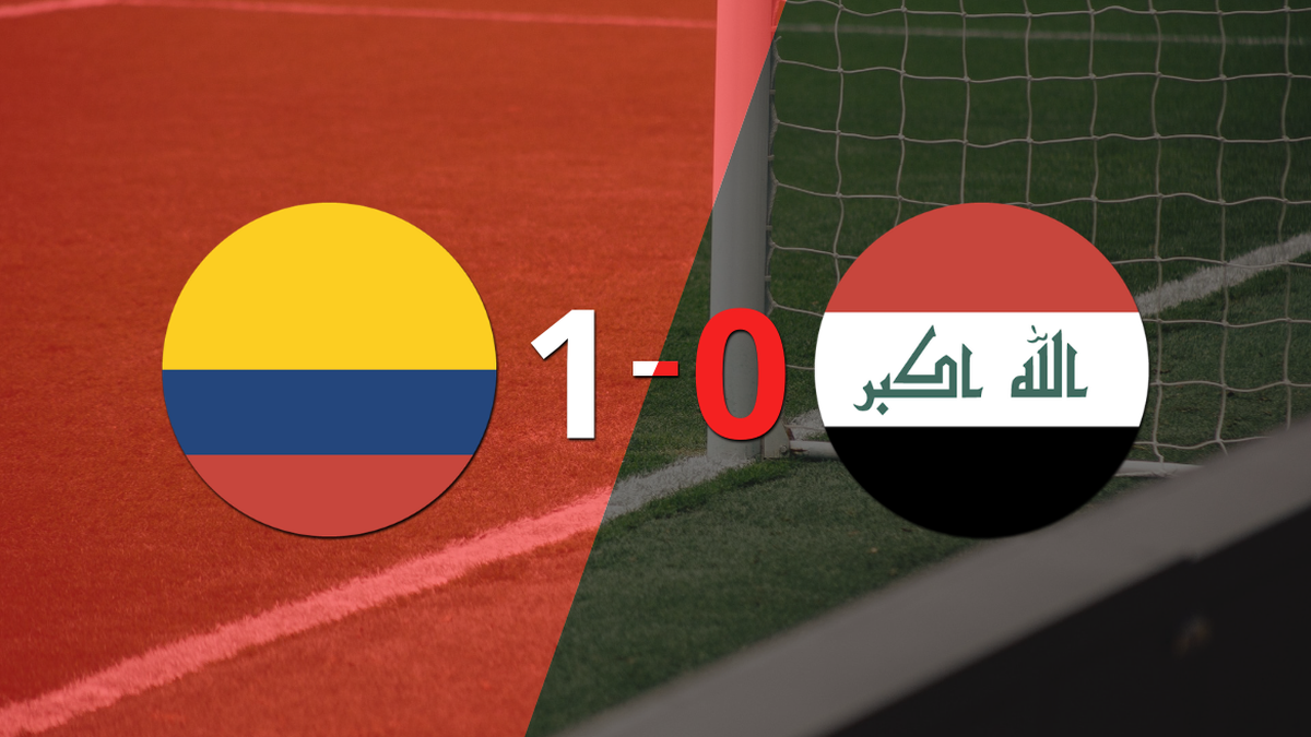 Colombia aprovechó su localía y venció a Irak