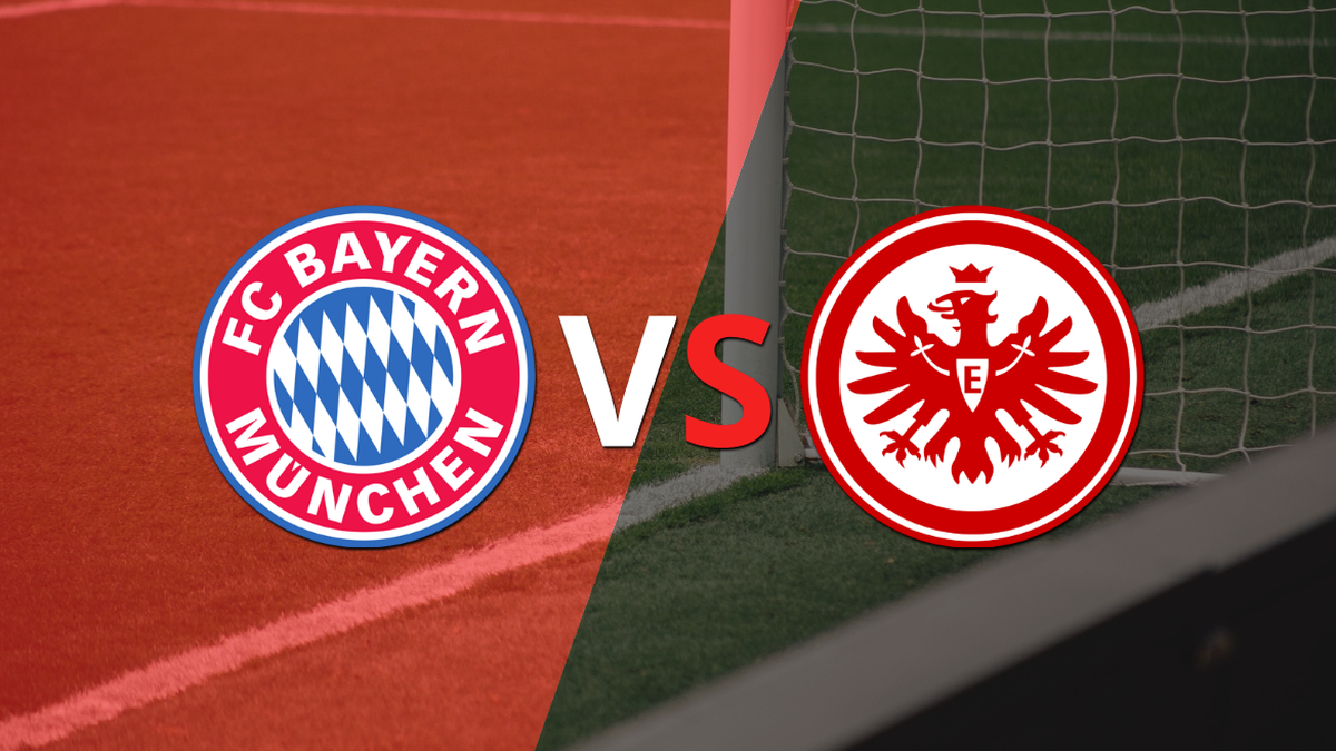 Bayern Múnich logró sacar el empate de local frente a Eintracht Frankfurt